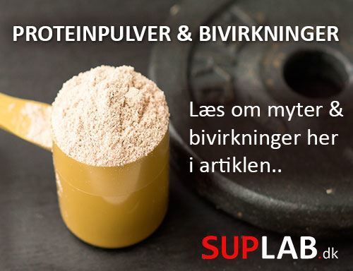 Bivirkninger og myter ved proteinpulver