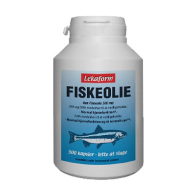 lekaform fiskeolie test