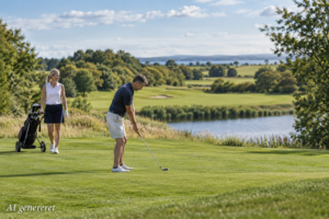 Golfbaner giver variation til en aktiv fritid – også uden jagten på personlige rekorder